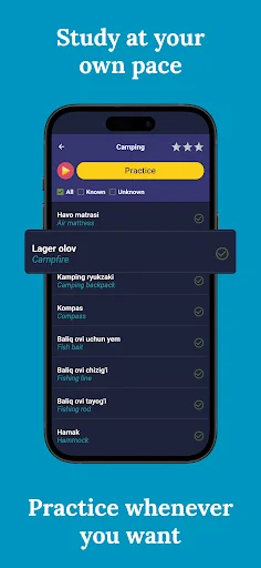 Learn Uzbek – Beginners डाउनलोड करें – उज़्बेक भाषा सीखें मुफ्त में - Screenshot 3
