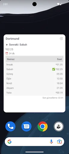 Türkiye Takvimi डाउनलोड करें – नमाज़ का समय और किबला दिशा - Screenshot 5