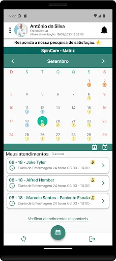 SpinCare App डाउनलोड करें – हेल्थकेयर और परिवारों के लिए सर्वोत्तम ऐप - Screenshot 1