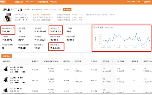 Temu Seller Assistant डाउनलोड करें – Temu ऑपरेशंस और डेटा विश्लेषण टूल - Screenshot 2