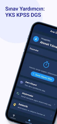 Sınav Yardımcın: YKS KPSS DGS डाउनलोड करें – परीक्षा तैयारी ऐप - Screenshot 1