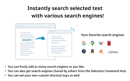 Selection Command डाउनलोड करें – AI और टूल के साथ ब्राउज़िंग को बनाएं सुपरफास्ट - Screenshot 2
