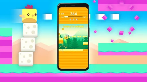 Stacky Bird डाउनलोड करें – मज़ेदार ऑफ़लाइन आर्केड गेम - Screenshot 8