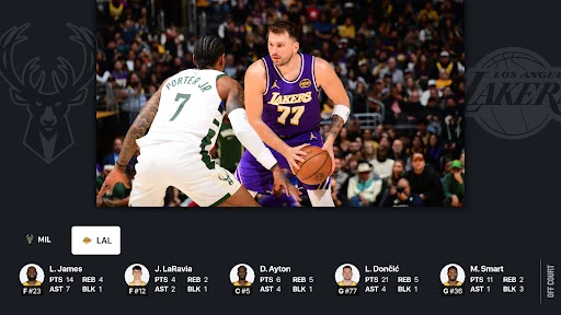 NBA: Live Games & Scores डाउनलोड करें – NBA मैच और अपडेट्स - Screenshot 24