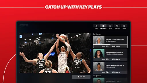 ESPN ऐप डाउनलोड करें – लाइव स्पोर्ट्स स्कोर और खबरें पाएं - Screenshot 28