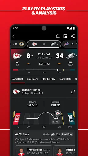ESPN ऐप डाउनलोड करें – लाइव स्पोर्ट्स स्कोर और खबरें पाएं - Screenshot 7