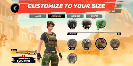 Guns of Boom डाउनलोड करें – बेस्ट 4v4 PvP शूटिंग गेम - Screenshot 12