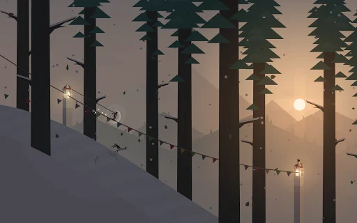 Alto’s Adventure डाउनलोड करें – रिलैक्सिंग स्नोबोर्डिंग गेम - Screenshot 11