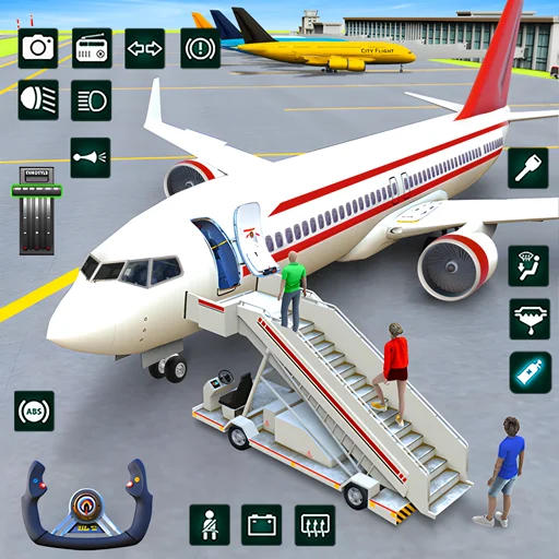 SkyDrift 3D Airplane Game डाउनलोड करें – बेहतरीन फ्लाइट सिम्युलेटर