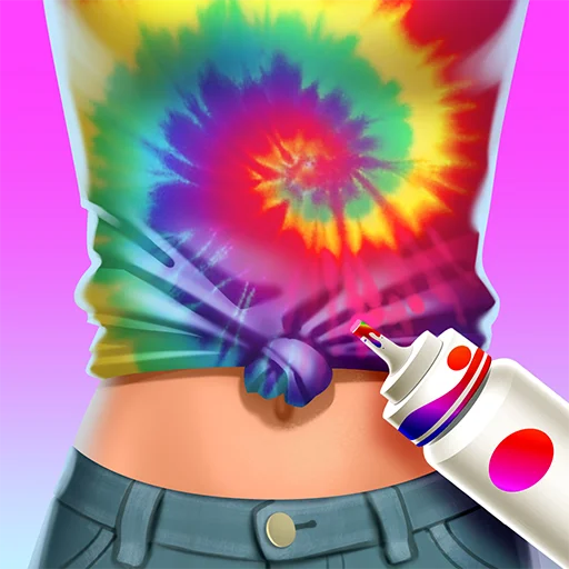 Tie Dye गेम डाउनलोड करें – रचनात्मक और रंगीन DIY मज़ा