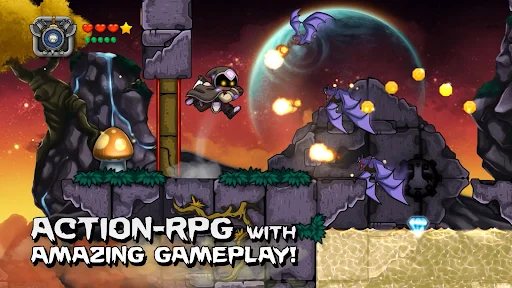 Magic Rampage डाउनलोड करें – एक्शन से भरपूर RPG प्लेटफ़ॉर्मर गेम - Screenshot 19
