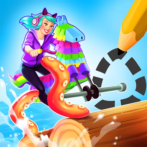 Scribble Rider डाउनलोड करें – अपना वाहन खुद बनाएं और रेस जीतें