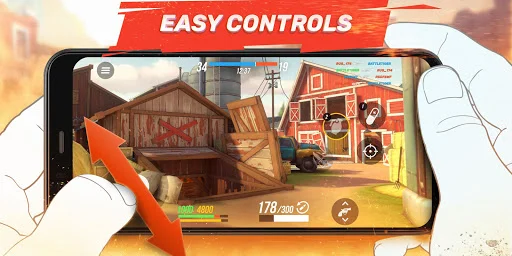Guns of Boom डाउनलोड करें – बेस्ट 4v4 PvP शूटिंग गेम - Screenshot 3