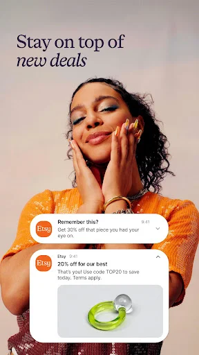 Etsy ऐप डाउनलोड करें – अनोखी हस्तनिर्मित और विंटेज वस्तुएं खरीदें - Screenshot 3