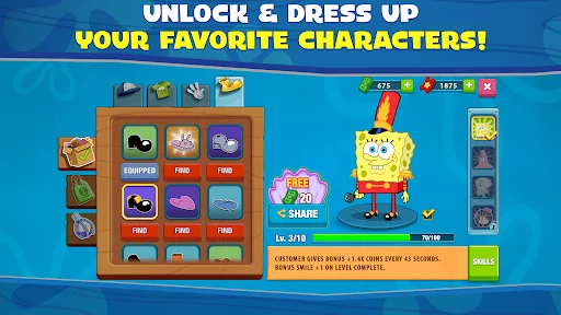 SpongeBob: Krusty Cook-Off डाउनलोड करें – बेस्ट कुकिंग गेम - Screenshot 6