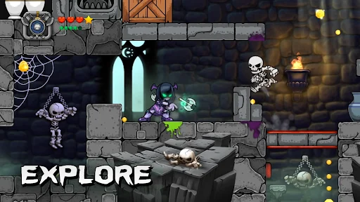 Magic Rampage डाउनलोड करें – एक्शन से भरपूर RPG प्लेटफ़ॉर्मर गेम - Screenshot 25