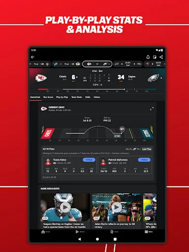 ESPN ऐप डाउनलोड करें – लाइव स्पोर्ट्स स्कोर और खबरें पाएं - Screenshot 15