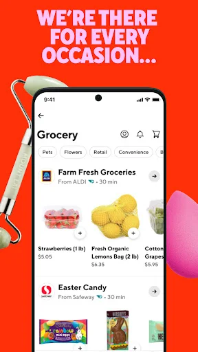 DoorDash डाउनलोड करें – फ़ूड और ग्रोसरी डिलीवरी ऐप - Screenshot 5