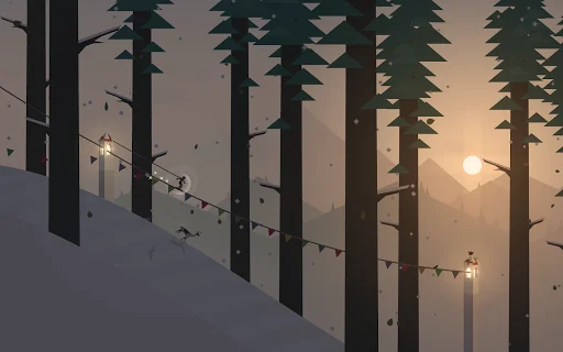 Alto’s Adventure डाउनलोड करें – रिलैक्सिंग स्नोबोर्डिंग गेम - Screenshot 17