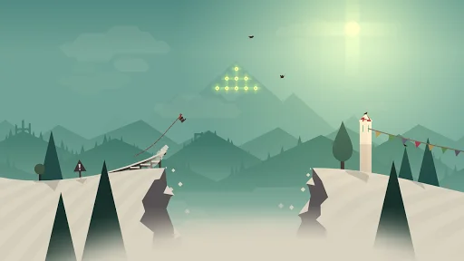 Alto’s Adventure डाउनलोड करें – रिलैक्सिंग स्नोबोर्डिंग गेम - Screenshot 1