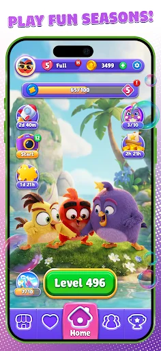 Angry Birds Dream Blast डाउनलोड करें – मज़ेदार पहेली गेम - Screenshot 3