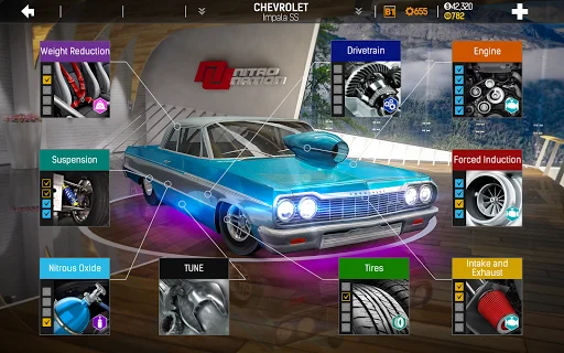 Nitro Nation Car Racing Game डाउनलोड करें – बेहतरीन ड्रैग और ड्रिफ्ट रेसिंग - Screenshot 19