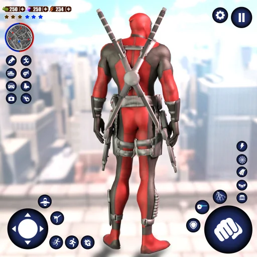 Miami Rope Hero Spider Games डाउनलोड करें – बेहतरीन सुपरहीरो एक्शन
