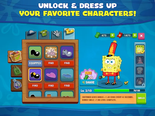 SpongeBob: Krusty Cook-Off डाउनलोड करें – बेस्ट कुकिंग गेम - Screenshot 22