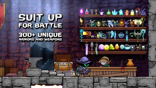 Magic Rampage डाउनलोड करें – एक्शन से भरपूर RPG प्लेटफ़ॉर्मर गेम - Screenshot 38