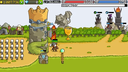 Grow Castle – Tower Defense डाउनलोड करें: बेहतरीन रणनीति गेम - Screenshot 5