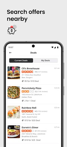 Yelp डाउनलोड करें – रेस्तरां, डिलीवरी और समीक्षाएं खोजें - Screenshot 8