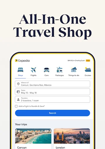 Expedia ऐप डाउनलोड करें – होटल, फ्लाइट और कार बुकिंग पर भारी छूट - Screenshot 9