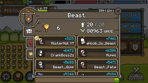 Grow Castle – Tower Defense डाउनलोड करें: बेहतरीन रणनीति गेम - Screenshot 4