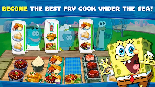 SpongeBob: Krusty Cook-Off डाउनलोड करें – बेस्ट कुकिंग गेम - Screenshot 1