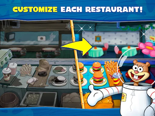 SpongeBob: Krusty Cook-Off डाउनलोड करें – बेस्ट कुकिंग गेम - Screenshot 21