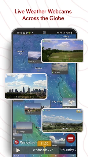 Windy.com डाउनलोड करें – सबसे सटीक मौसम पूर्वानुमान और लाइव रडार - Screenshot 7