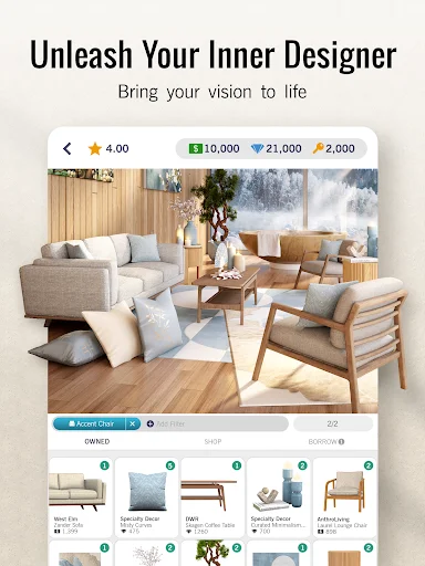 Design Home™: House Makeover डाउनलोड करें – बेस्ट इंटीरियर डिजाइन गेम - Screenshot 13
