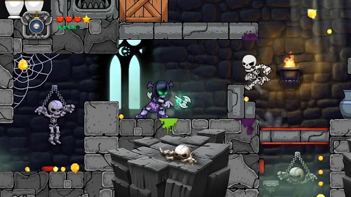Magic Rampage डाउनलोड करें – एक्शन से भरपूर RPG प्लेटफ़ॉर्मर गेम - Screenshot 17