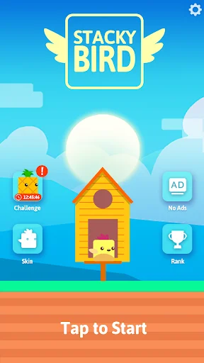 Stacky Bird डाउनलोड करें – मज़ेदार ऑफ़लाइन आर्केड गेम - Screenshot 1