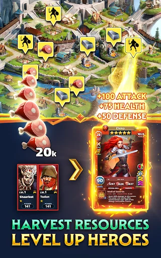 Empires & Puzzles डाउनलोड करें – मैच-3 RPG और हीरो की लड़ाई - Screenshot 12