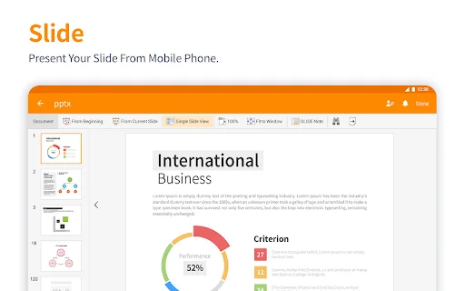 Polaris Office डाउनलोड करें – Android के लिए बेहतरीन ऑफिस सुइट - Screenshot 22