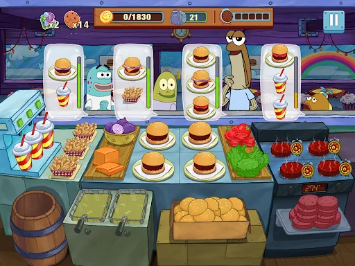 SpongeBob: Krusty Cook-Off डाउनलोड करें – बेस्ट कुकिंग गेम - Screenshot 16