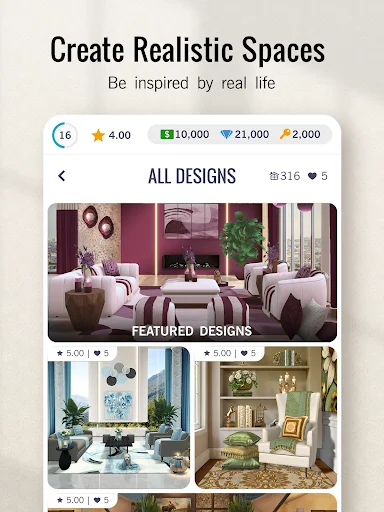 Design Home™: House Makeover डाउनलोड करें – बेस्ट इंटीरियर डिजाइन गेम - Screenshot 16
