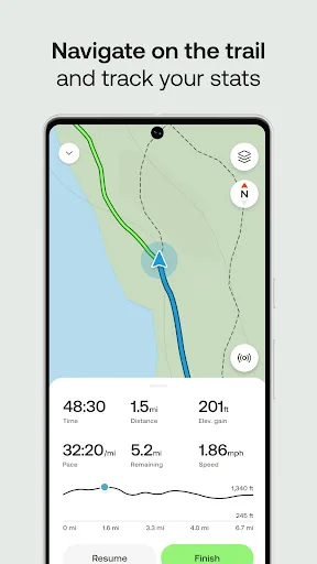 AllTrails डाउनलोड करें – हाइकिंग, साइकिलिंग और ट्रेल मैप्स - Screenshot 8