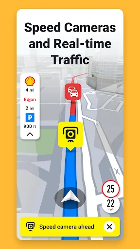 Sygic GPS Navigation डाउनलोड करें – 3D ऑफलाइन मैप्स और Android Auto सपोर्ट - Screenshot 3