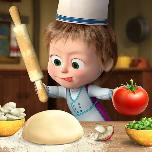 Masha and the Bear Pizza Maker डाउनलोड करें – बच्चों के लिए बेस्ट पिज़्ज़ा गेम