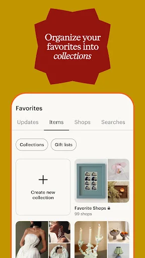 Etsy ऐप डाउनलोड करें – अनोखी हस्तनिर्मित और विंटेज वस्तुएं खरीदें - Screenshot 8