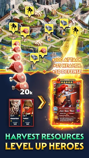 Empires & Puzzles डाउनलोड करें – मैच-3 RPG और हीरो की लड़ाई - Screenshot 4