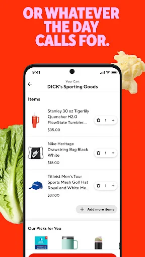 DoorDash डाउनलोड करें – फ़ूड और ग्रोसरी डिलीवरी ऐप - Screenshot 6