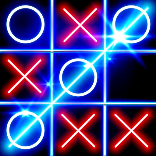 Tic Tac Toe Glow डाउनलोड करें – बेहतरीन XO पहेली गेम